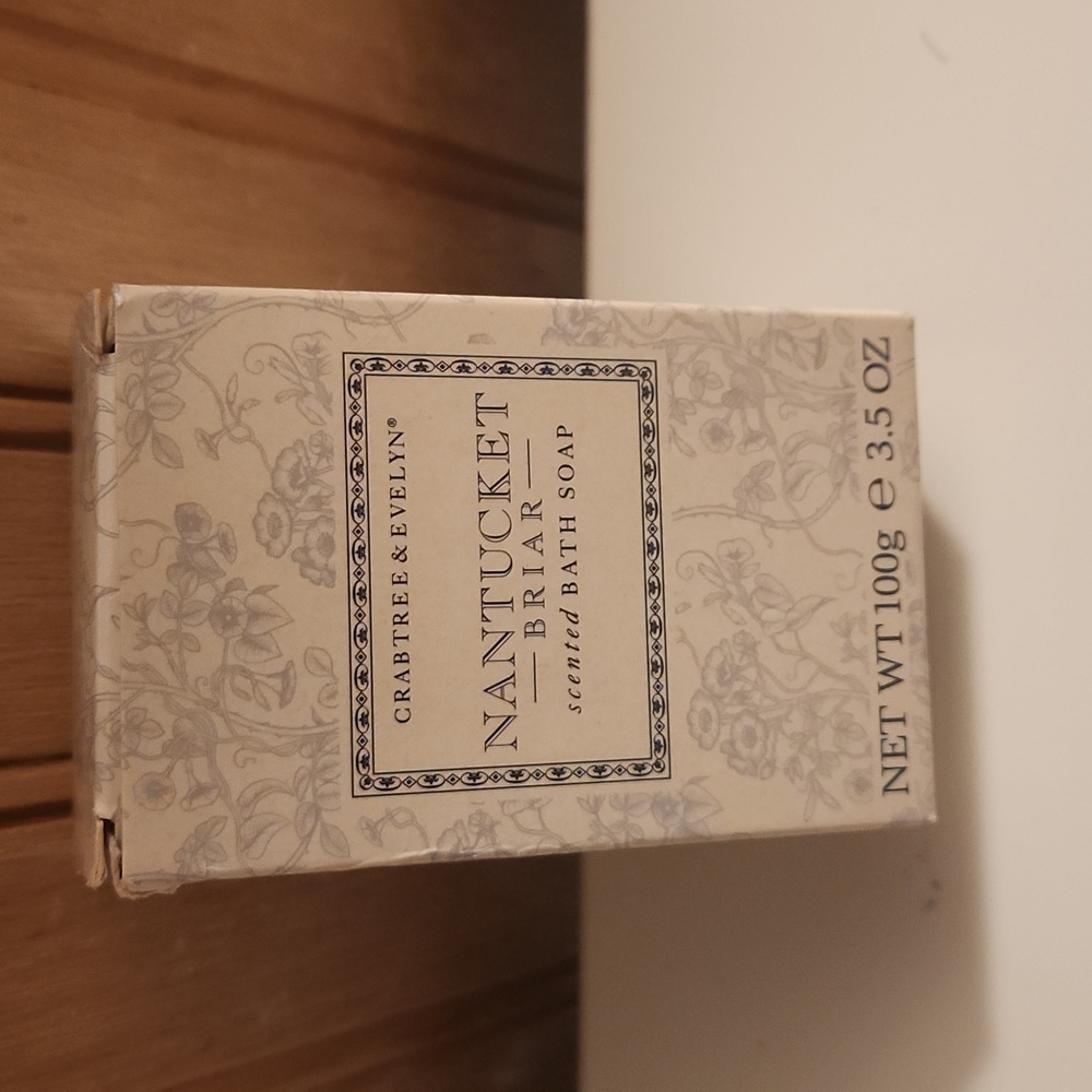 Crabtree & Evelyn NANTUCKET BRIAR Scented Bath Soap 3.5 Oz/100g